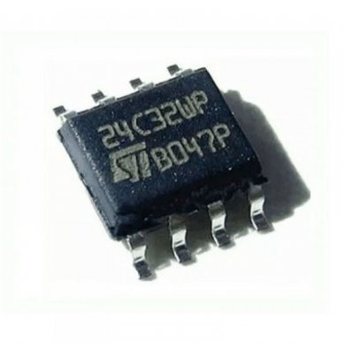24C32WP EEPROM 2.5 5.5V 32K (4Kx8) SOIC8 2 Wire I2C