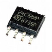 EEPROM 2.5 5.5V 32K (4Kx8) SOIC8 2 Wire I2C Kit com 10 unidades