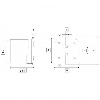 250AVEA270M0606A Capacitor eletrolítico alumínio 27uF 25V (Kit 50x)