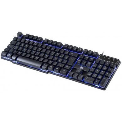 25370 Vinik teclado VX gaming Hydra led USB 2.0 preto