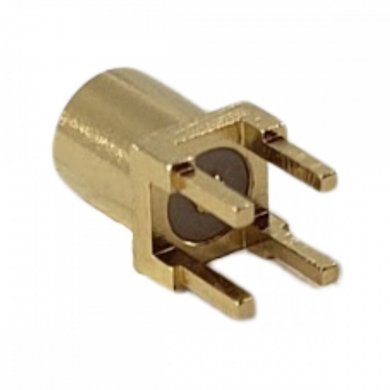 25-002AK-R Conector RF MMCX Straight PCB Jack Extra height
