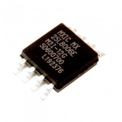 25L8006E Kit 5x chip memoria BIOS 8Mb 3.3V SPI SOP8