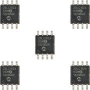 5x Ci SPI Serial EEPROM 1MB 128K x8 SOIJ8 Kit com 5 unidades