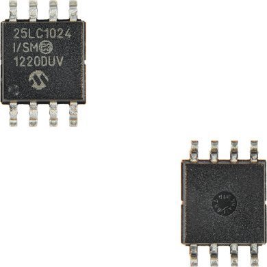 25LC1024T 5x Ci SPI Serial EEPROM 1MB 128K x8 SOIJ8
