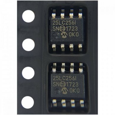 25LC256T-I/SN CI 25LC256 EEPROM 256kbit 2.5V SOIC8 (Kit 2x und)