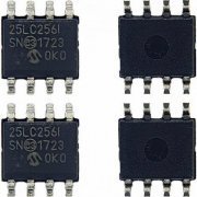 CI 25LC256 EEPROM 256kbit 2.5V SOIC8 (Kit 2x und) Kit ...