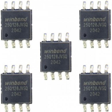 25Q128JVSQ-KIT5 CI DE BIOS 128MBIT FLASH 3.3V SOIC8 (Kit 5 und)