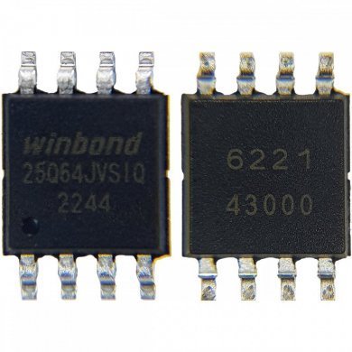 Ci de Bios W25Q64JVSIQ 64Mb 3.3V SOP8 SMD