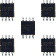 5x Ci de Bios W25Q64JVSIQ 64Mb 3.3V SOP8 SMD kit com 5 unidades