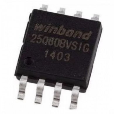CI de Bios 8Mb 4Kb 3V 8 pinos SOIC8 (Kit 3 UND)