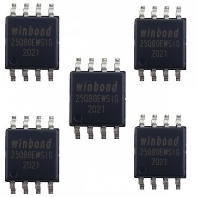 25Q80EWSIG Ci W25Q80EWSIG 8Mbit SOIC-8 1.8V (Kit com 5x)