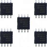 Kit 5x Ci de Bios 128Mbit 3.3V SMD SOP8 GigaDevice kit com 5 ...