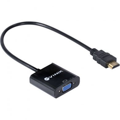26116 Vinik Conversor HDMI Macho x VGA Femea 30cm