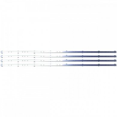 261501008490 Kit 4x Barras LED originais aluminio TV Philips 50