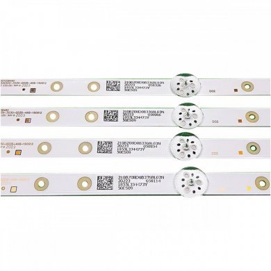 261501008490 Kit 4x Barras LED originais aluminio TV Philips 50