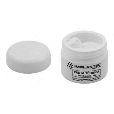 Implastec pasta térmica thermal white 50g