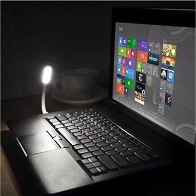 Mini luminaria LED USB para teclado de notebook