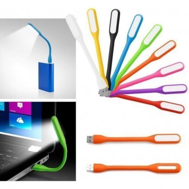 Mini luminaria LED USB para teclado de notebook