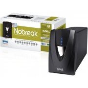SMS Nobreak Senoidal Interactive 1500VA Bivolt 5 Tomadas - Conexao 24V para Baterias