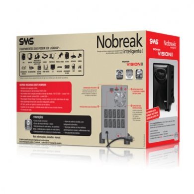 27737 Nobreak SMS Power Vision II 3KVA Bivolt