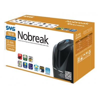 SMS NOBREAK NEW STATION 700VA MONOVOLT