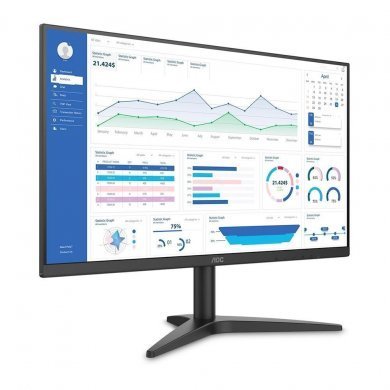 AOC Monitor 27 Polegadas FULL HD 75Hz HDMI VGA