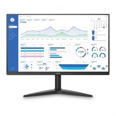 AOC Monitor 27 Polegadas FULL HD 75Hz HDMI VGA
