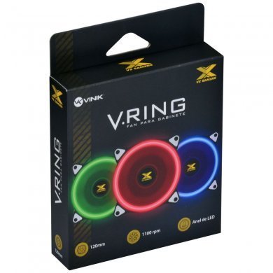 29565 Vinik Cooler VX Gaming V.Ring 120mm LED Azul