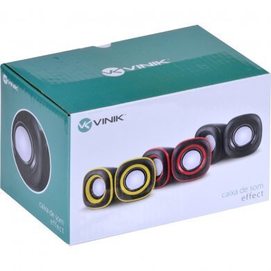 29676 Vinik Caixa de Som Effect USB 4W
