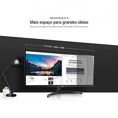 LG Monitor Ultrawide 29 polegadas
