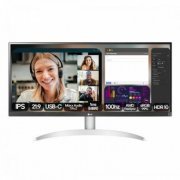 LG Monitor 29 Ultra Wide Full HD 100Hz IPS branco 1ms 21:9 HDR10 sRGB 99% com áudio integrado