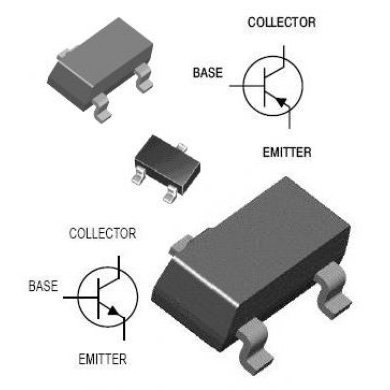 Transistor SMD NPN 40V 0.2A SOT-23 (PACK 100)