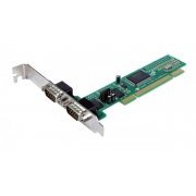 Placa PCI Comm5 com 2 Portas Seriais RS232 PN: 2S-PCI 2 portas seriais assíncronas RS232, Conexão: 2x DB9 Mach