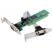 Placa PCI Comm5 2 saídas seriais RS232 Low Profile