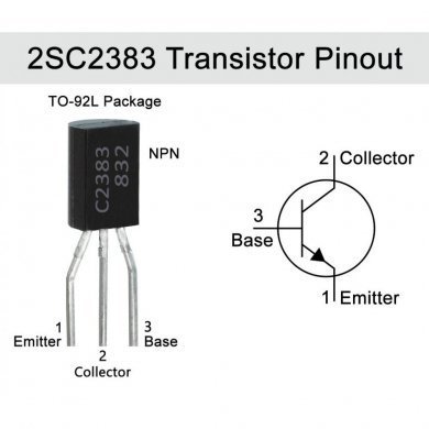 2SC2383 NPN epitaxial silicon transistor TO-92NL
