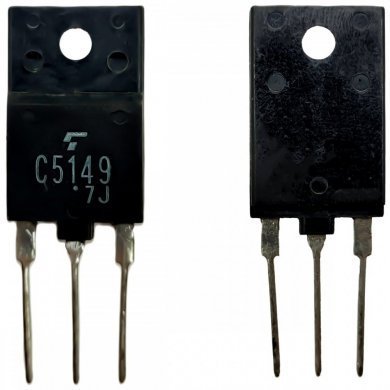 2SC5149 Transistor 2SC5149 BJT NPN 160V 15A TO3P (Kit 2x)