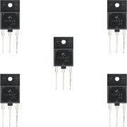 5x Fairchild Silicon NPN Power Transistor TO-3P kit com 5 unidades