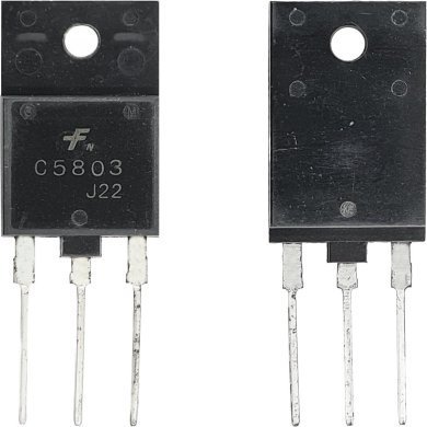 2SC5803 5x Fairchild Silicon NPN Power Transistor TO-3P