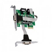 Placa PCI Comm5 2 Portas Seriais RS232 Perfil Baixo, Conexão 2x DB09 Macho, Velocidade Bidirecional: 50 bps at