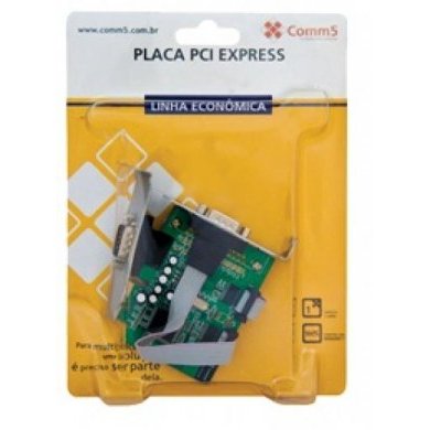 2SPG-PCI-E-SLIM Placa Serial e Paralela Comm5 PCI-E Slim