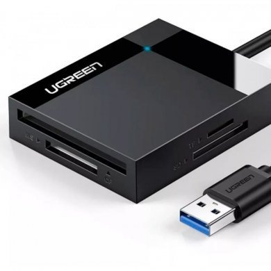 30333 Ugreen Leitor de Cartão 4 em 1 USB 3.0 5Gbps