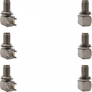3047 Conector SMA fêmea angular para PCI (Kit 3x und)