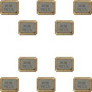 10x Cristal Xtal 30Mhz 13PF 10PPM SMD 3225 3.2x2.5mm 4 terminais