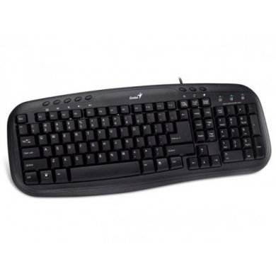 Teclado Genius PS2 KB-M200 Multimídia