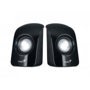 Caixa de Som Genius SP-U115 1.5W Energia fornecida pela porta USB, Controle de volume, Relação sinal-ruído: 80