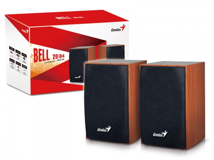 31731063101 Caixa de Som Genius SP-HF160 4W RMS