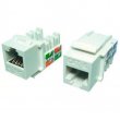 Keystone Jack RJ45 CAT.6 Branco Conector Fêmea RJ45 C