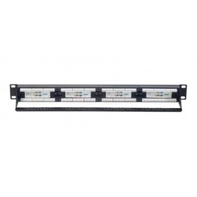 Sollan Patch Panel 24 Portas CAT6 1U