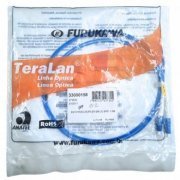 Furukawa Extensão Duplex Monomodo LC-SPC 1.5M 2 fibras 9/125 LC polimento SPC, cor Azul 1.5 metros