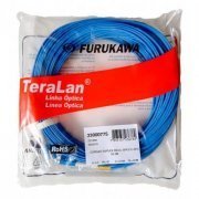 Furukawa Cordão Duplex Monomodo LC/LC-SPC 25M 2 fibras 9/125 LC para LC polimento SPC, cor Azul 25 metros